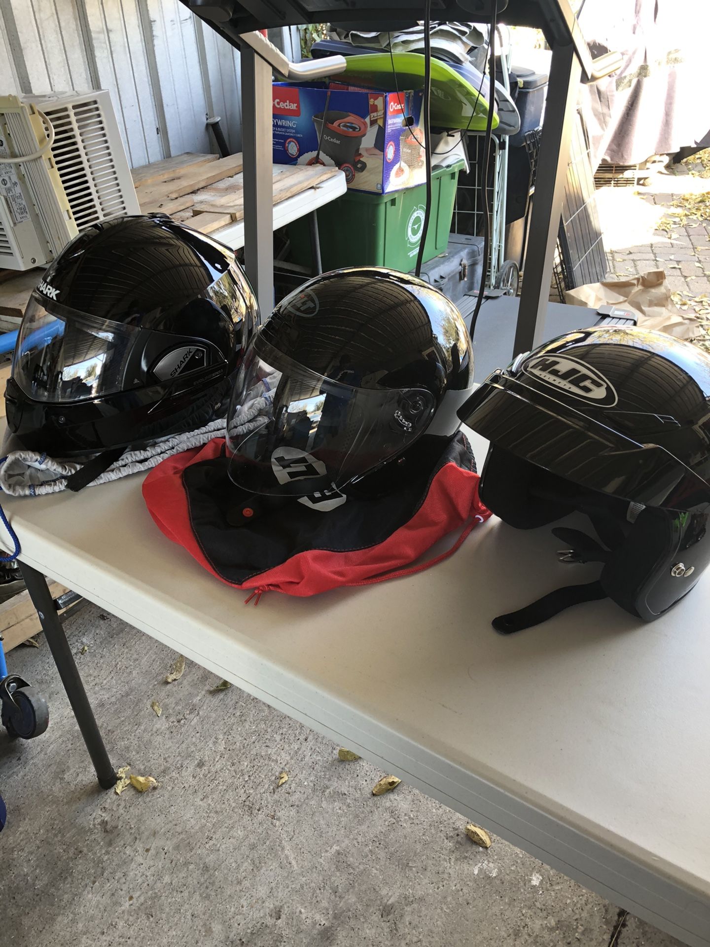 Motorcycle helmets