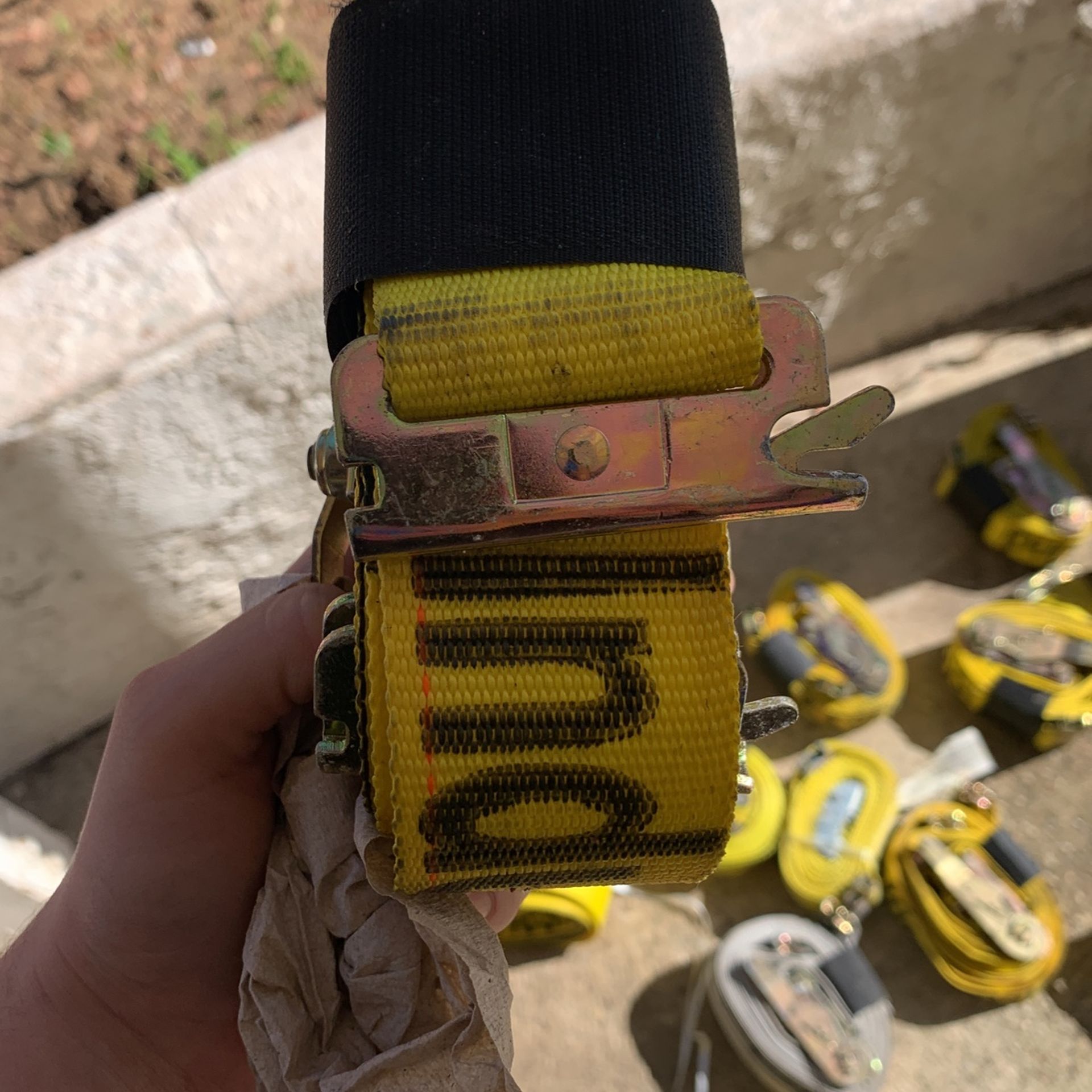 2” Width 12’ Length Ratcheting Strap Downs Sold Separately Or In Pack