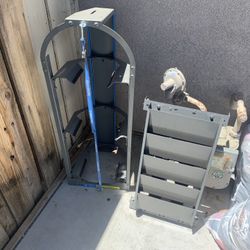 Refrigerant Bottle Rack And File Holder
