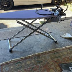 Steam Iron Professional Ironing Board 