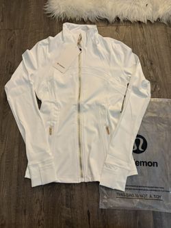 White Lulu Define Jacket