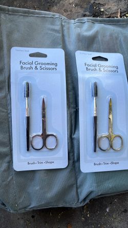 Brow scissors  stainless steel