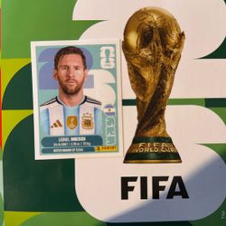 Messi Panini Sticker 