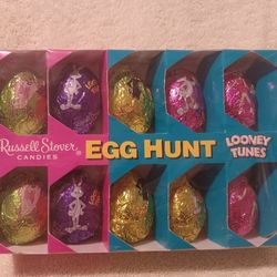 Vintage Looney tunes Easter egg hunt candy wrappers