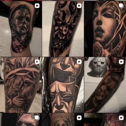Black And Grey Work 