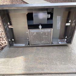 microwave light fan