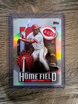 Topps Barry Larkin Home Field Cincinnati Reds