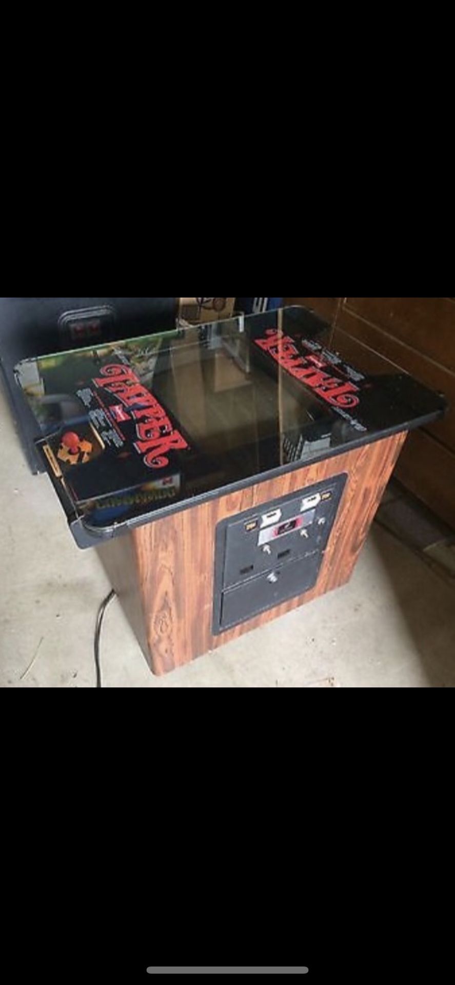 BUDWEISER TAPPER ARCADE GAME RARE