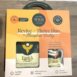 NEW We The Wild Plant Care Revive and Thrive Duo Kit For Houseplant Vitality 