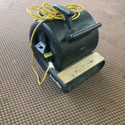 Air Mover 3 Speed 1/2 Hp Air Mover Blower 