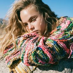 UO Kimchi Blue Blanket Sweater