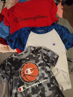 Boys Champion T-shirts Size 5 /6