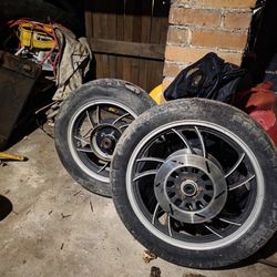 Motorcycle Rims And Tires 