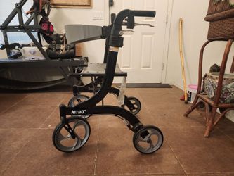 2022 Drive Medical Nitro 4 Wheel Scooter Gray