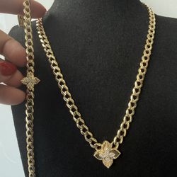 Juego de Cadena Y Pulsera 