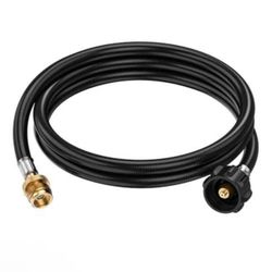 4Ft Propane Hose Adapter 1Lb to 20Lb Fit for Weber, Coleman, Blackstone Grill