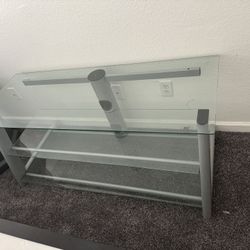 Glass Entertainment Stand
