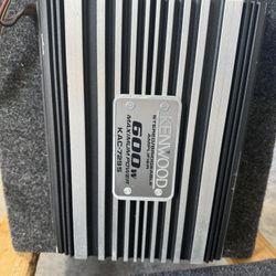 Kenwood Amplifier 600 W $60