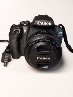 Canon EOS Rebel T7 DSLR Camera + Canon EF 50mm f/1.8 STM Lens Bundle