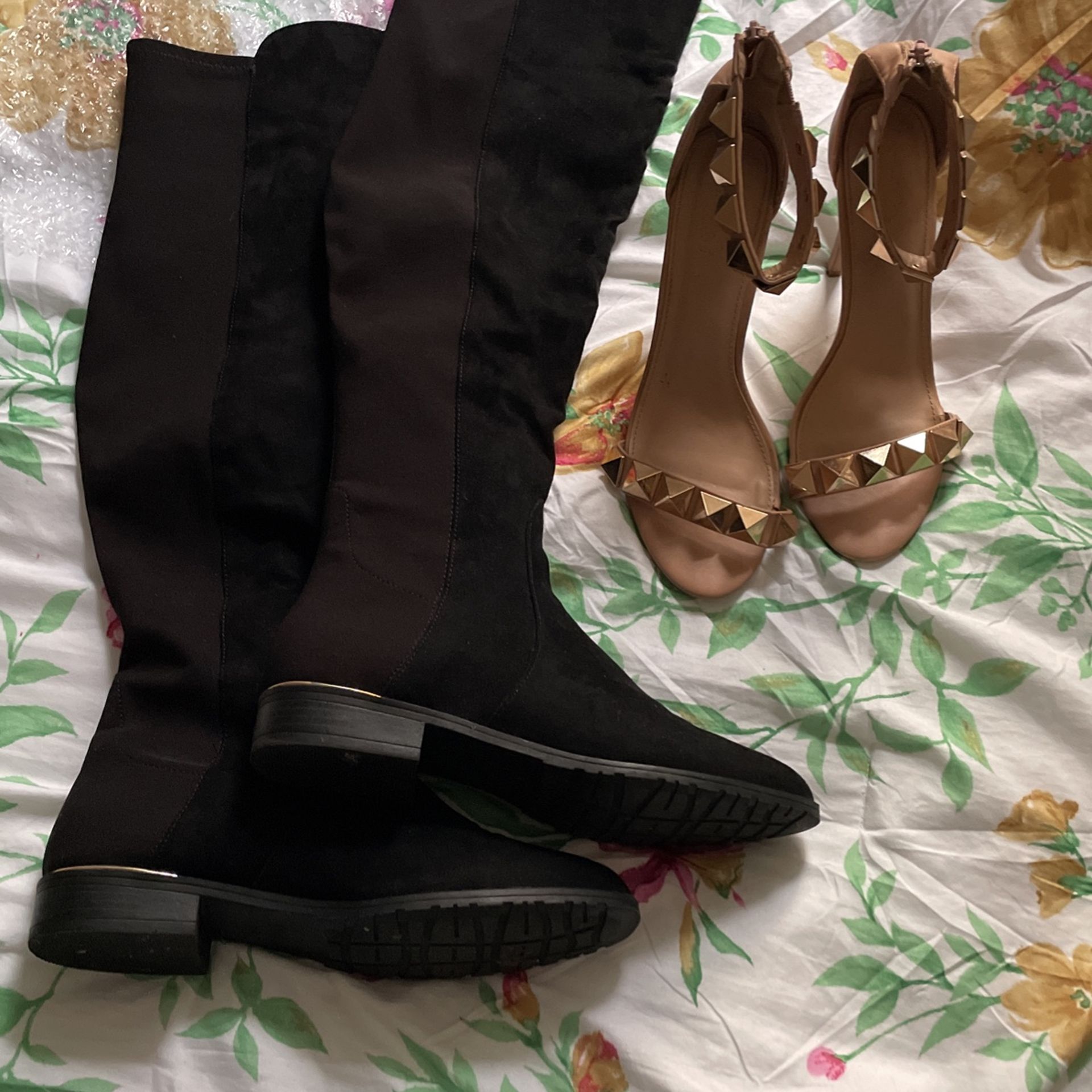 Woman’s Boots And Stiiitos Size 9M