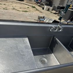 Commercial 3 Compartment Sink 
