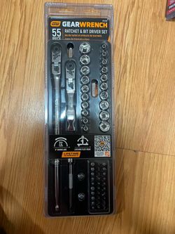 GearWrench 55-Piece Ratchet & Bit Driver Set
