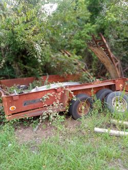 Heavy Duty Trailer Skid Steer/ Equipment 