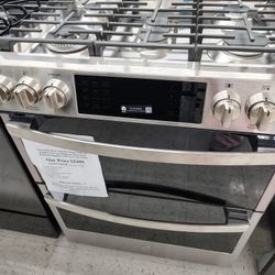 $2499 GE Profile Gas Double Oven With True Convection And Air Fry