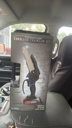 Electric 21V Cordless Chainsaw Set