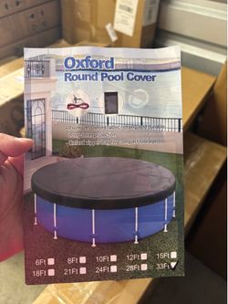 Oxford Round Pool Cover 33ft