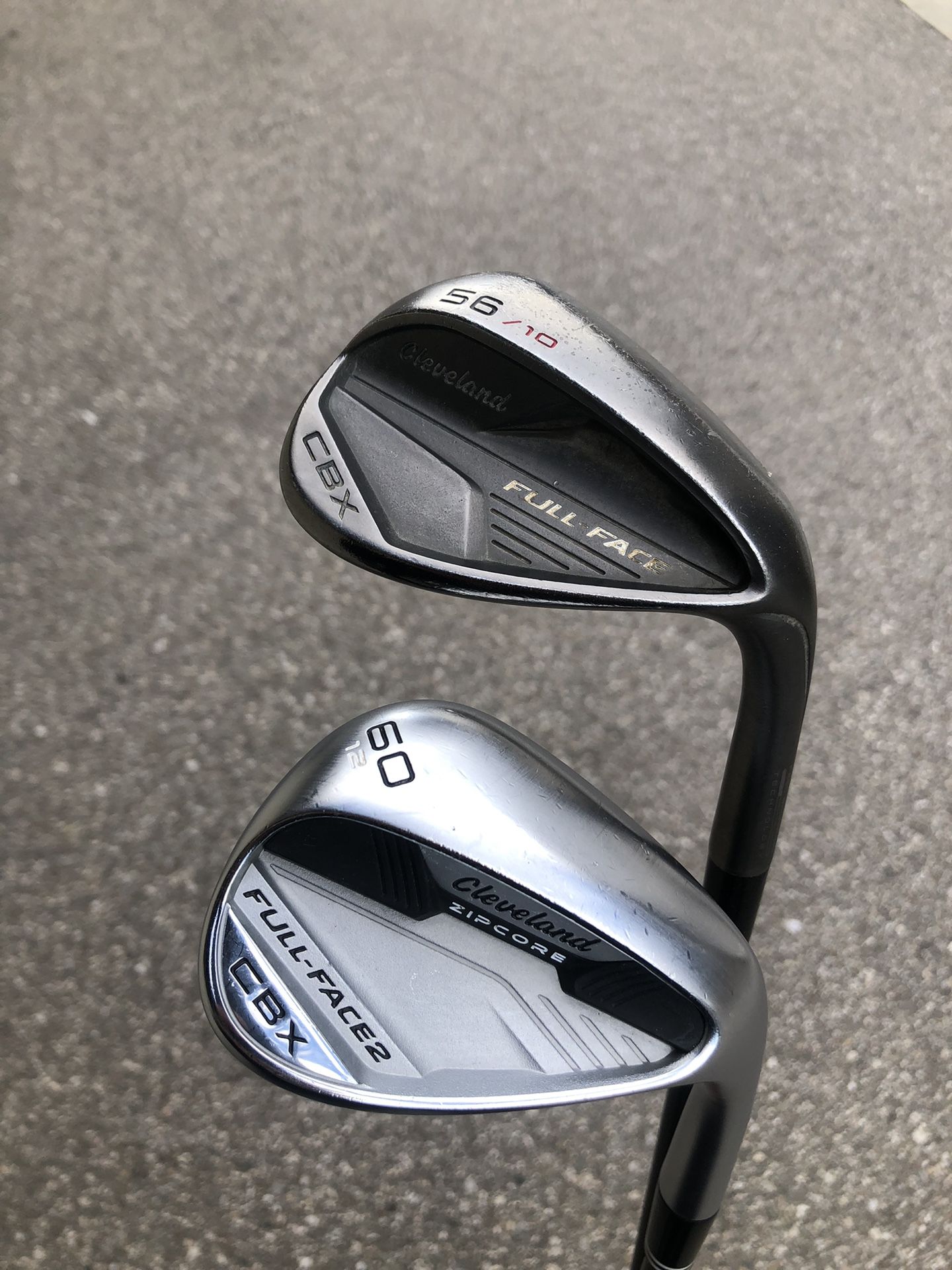 Cleveland CBX Full-Face ZipCore 60* & 56* Wedges 