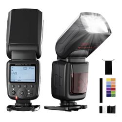 PHOTOOLEX LCD Camera Flash Speedlite FK310 Canon Nikon Sony Panasonic Olympus