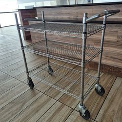 Storage Rack With Wheels