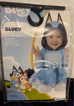 Infant Girl Bluey Costume