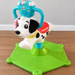 Fisher-Price Bounce and Spin Puppy Ride-On