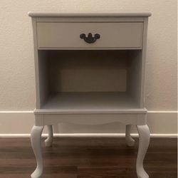 Grey/Black Side Table