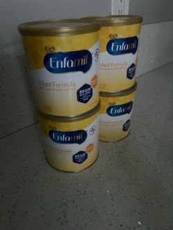 Formula enfamil 4 cans for $50