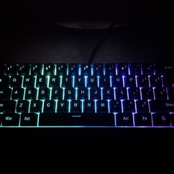 60% mechanical gaming keyboard 