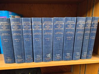 Grove's Dictionary of Music and Musicians