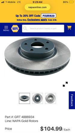 NEW Front Brake Rotors & Brake Pads