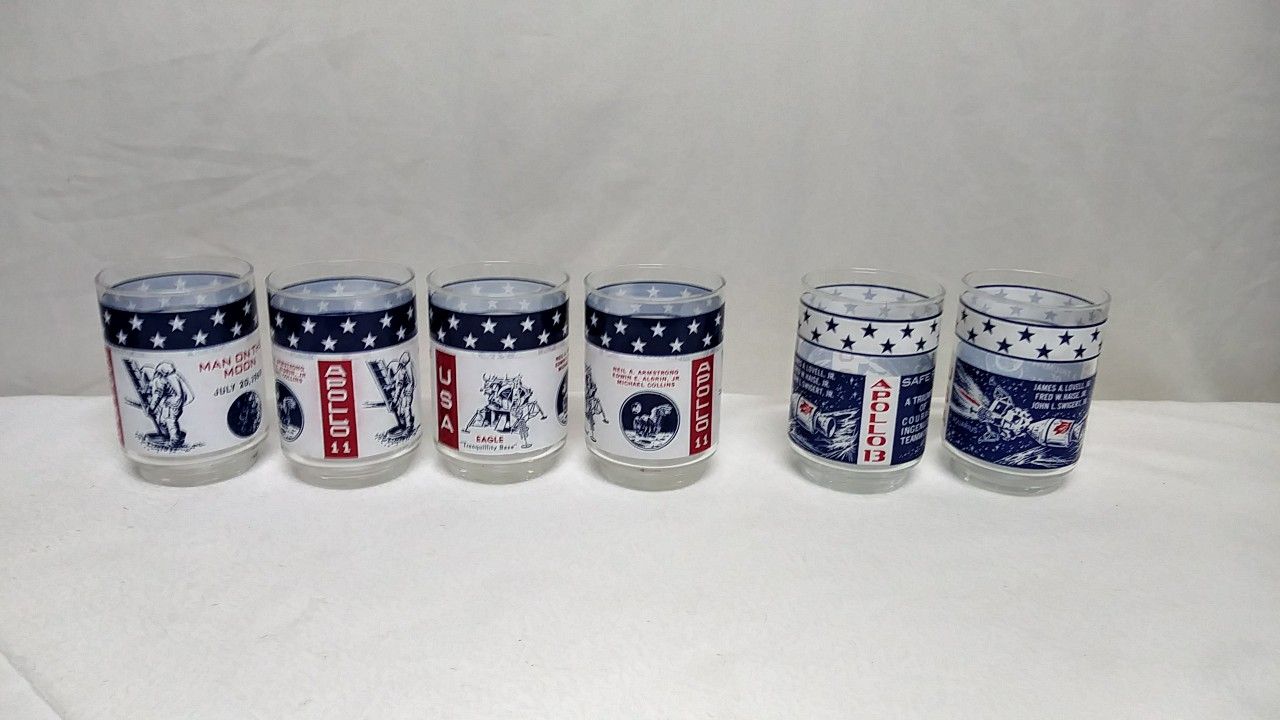 Collectible NASA glasses