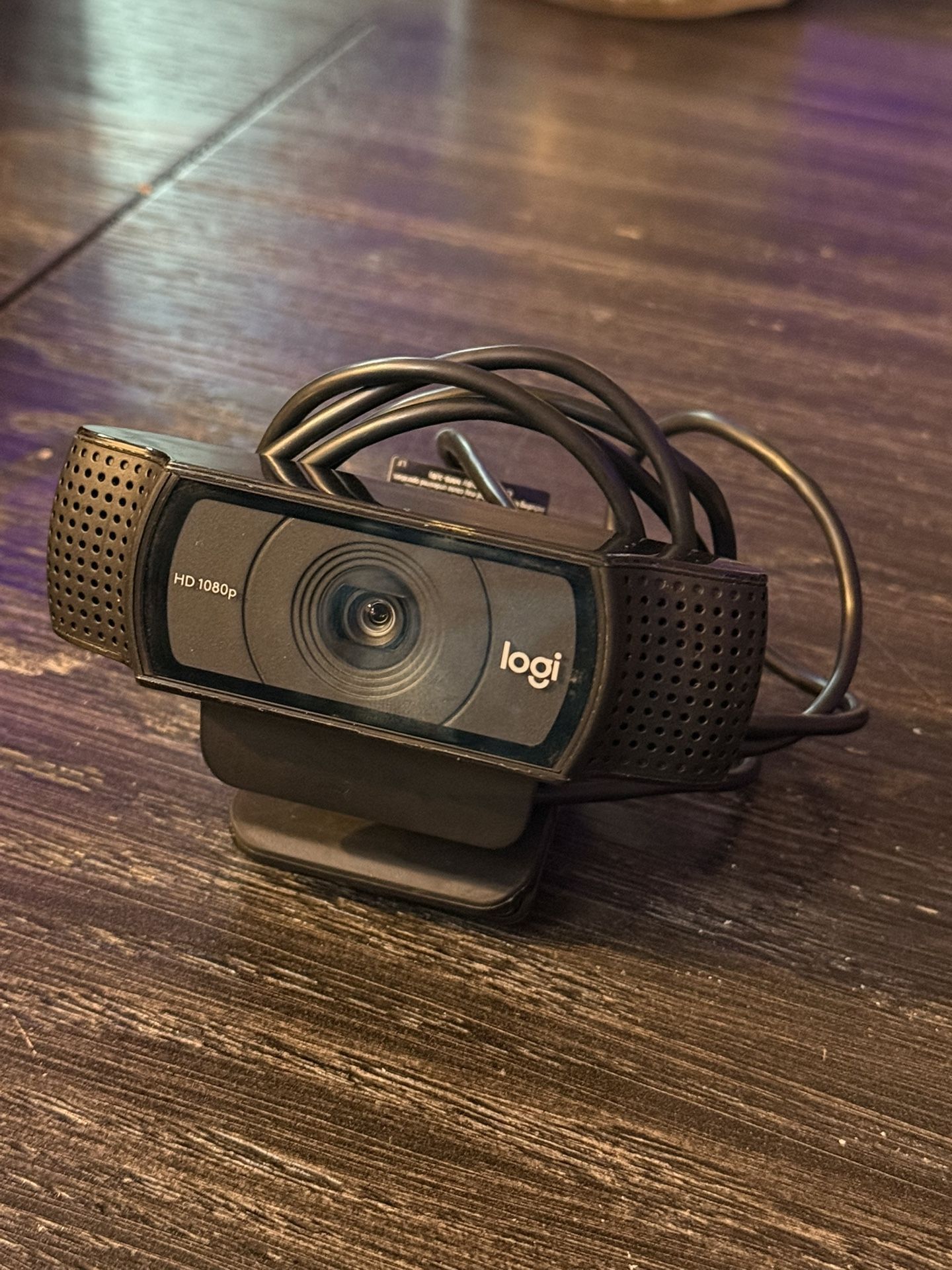 USB 1080p Logitech Webcam