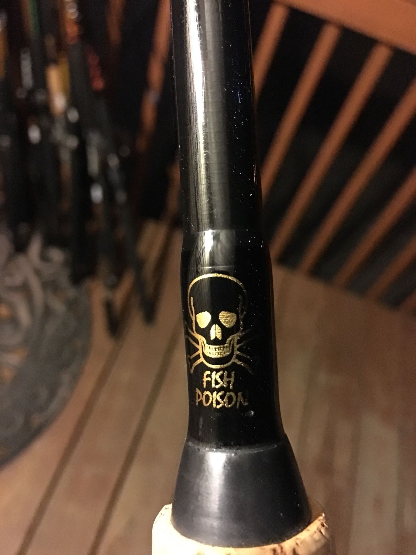 Kevin Bogan Fish Poison 6’6” Custom Rod