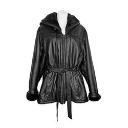 Women’s Leather Coat (not For Sale) 
