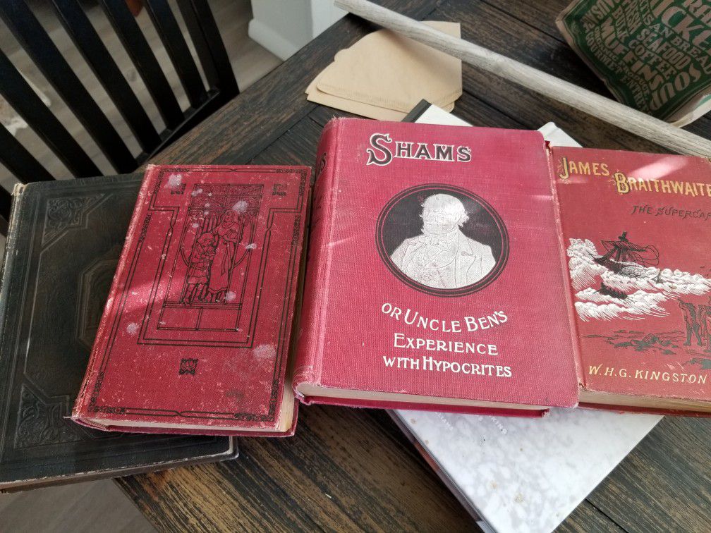 Assorted old books
