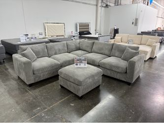 New gray sectional