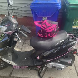 2024 Tao Tao With Helmet Runs And Driving 