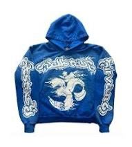 he’ll star blue hoodie M