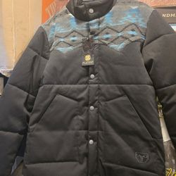 Men's Black Ethnic Aztec Jacket