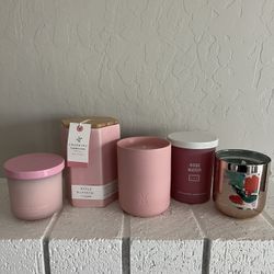 Pink Candles Bundle